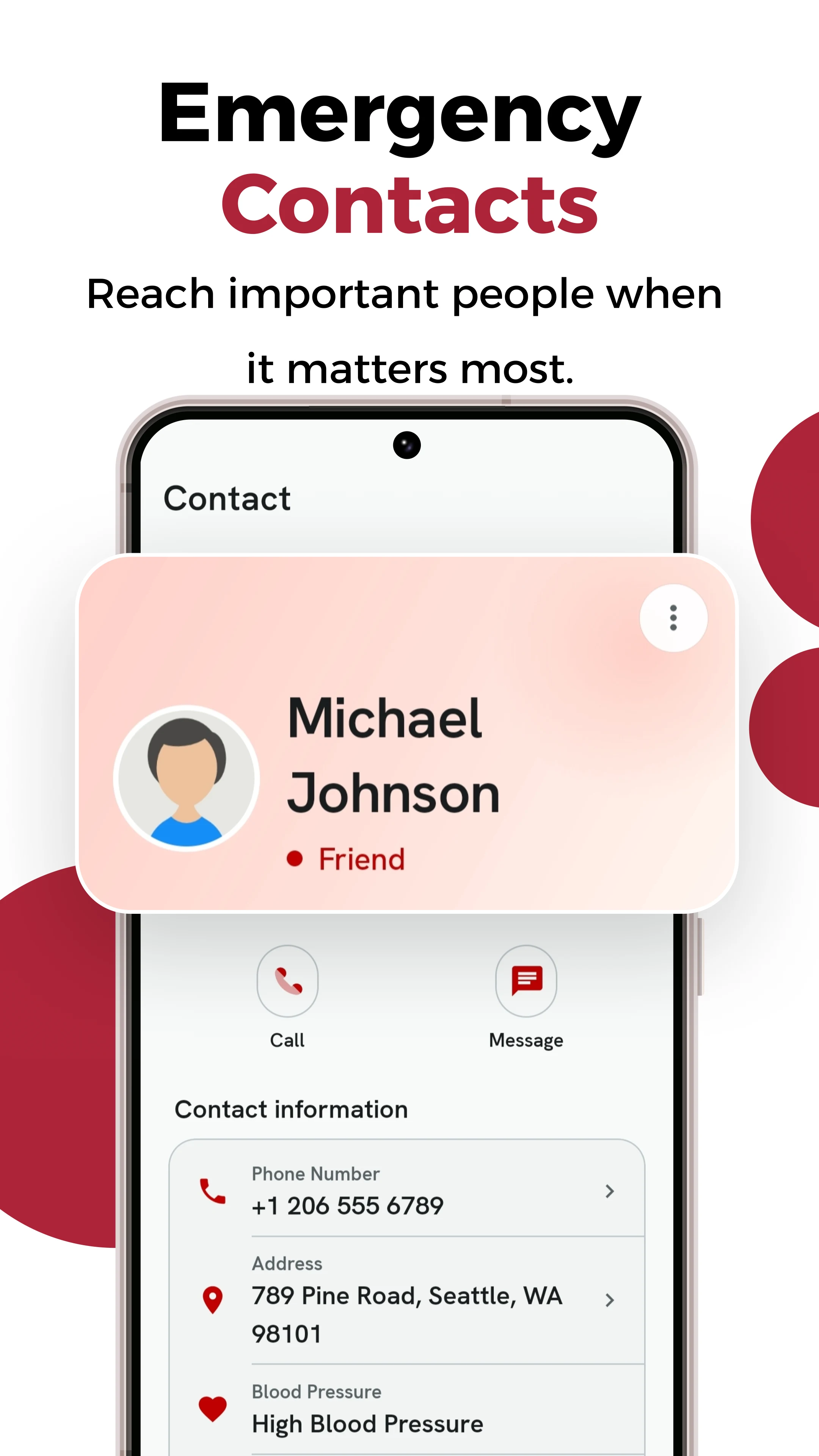 ICE Medical ID: Emergency Card screenshot