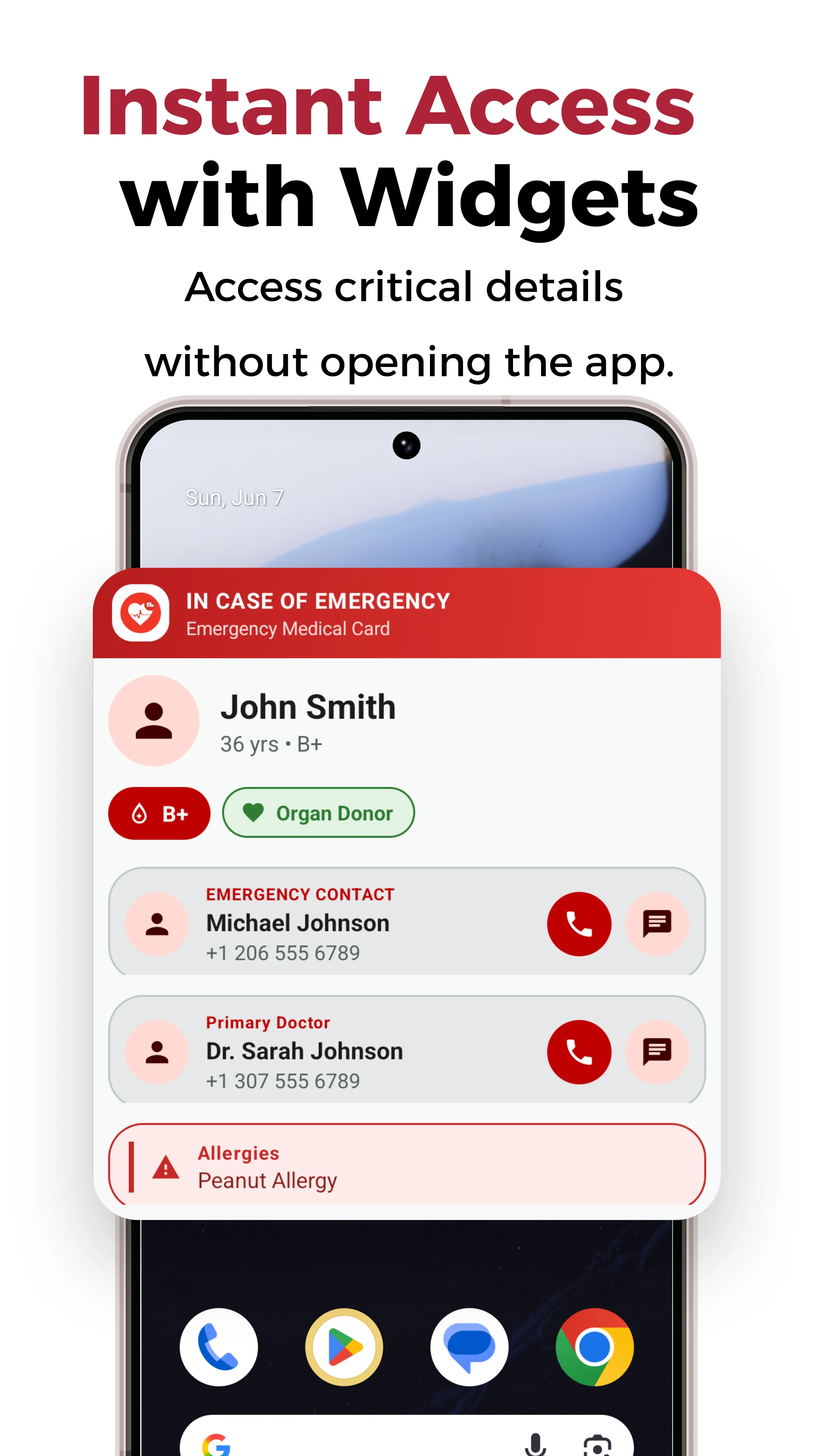 ICE Medical ID: Emergency Card screenshot